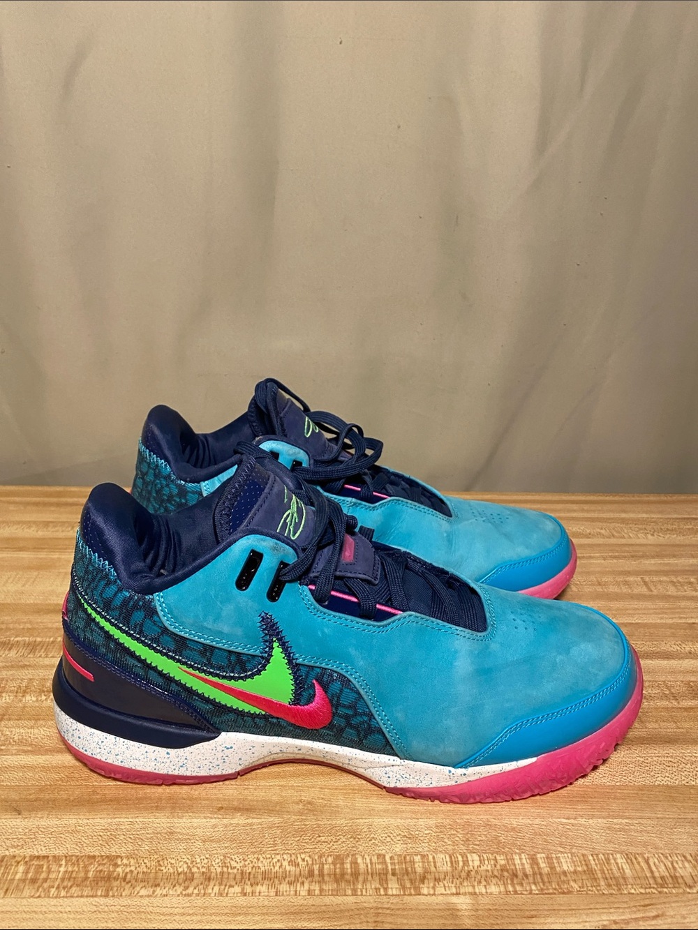 Nike Zoom LeBron NXXT Gen AMPD  Basketball Sneakers Dusty Cactus Mens 11